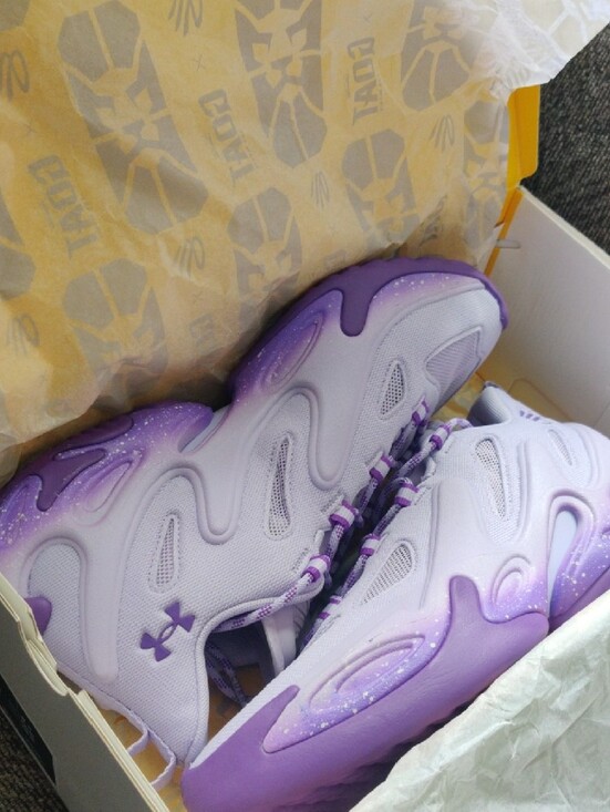 Under Armour Lilac & Purple Curry 13 Basketball Shoe main image 7